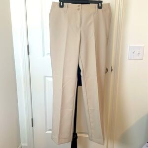 NEW YORK AND COMPANY TAN DRESS PANT SIZE 8